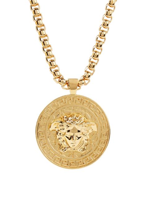 versace goud hanger